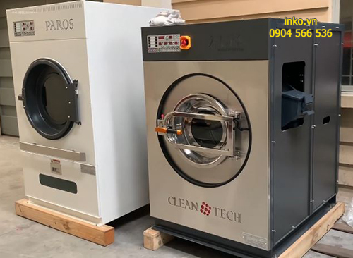 máy giặt công nghiệp lắp đặt cho xưởng giặt ở thái nguyên